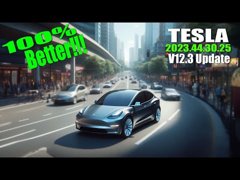 Impressive Tesla FSD V12.3 Avoids Crash and Convinces Driver