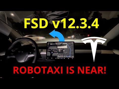 Tesla FSD 12.3.4 Update: Enhanced Autopilot for Ultimate Left Turn Test