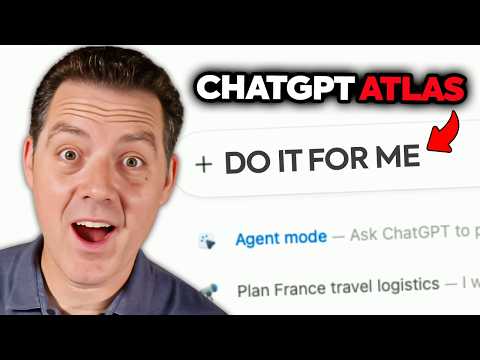 OpenAI just changed web browsing forever... (ChatGPT Atlas)