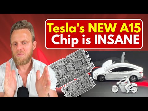 Tesla's NEW AI5 Chip will be a 40x improvement  over AI4