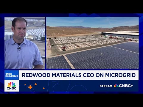 Tesla co-founder JB Straubel: We're using recycled EV batteries to power AI training data center