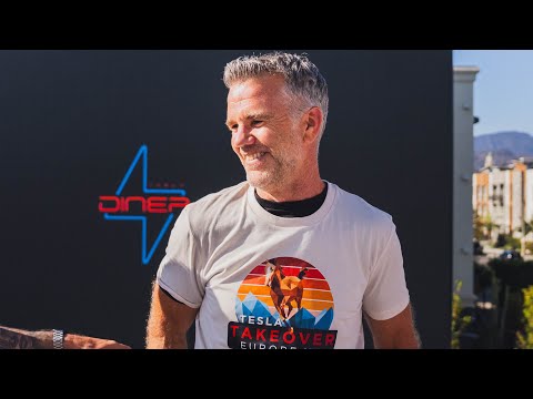 Franz von Holzhausen Interview at Tesla Diner