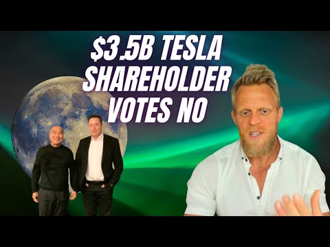 Tesla's third largest individual shareholder (0.68%)  opposes Musk's $55B salary compensation