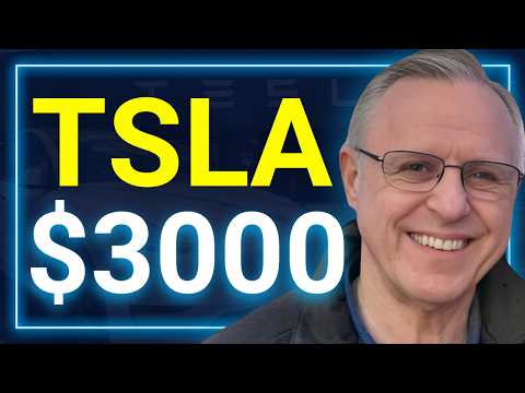 $3000 Tesla Price Target?! He Explains