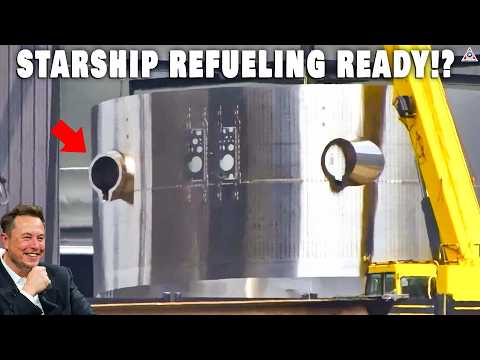 SpaceX officially revealed Refueling Starship Design...Unlike any other!