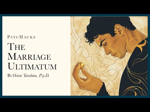 The marriage ultimatum: it's not personal, just business