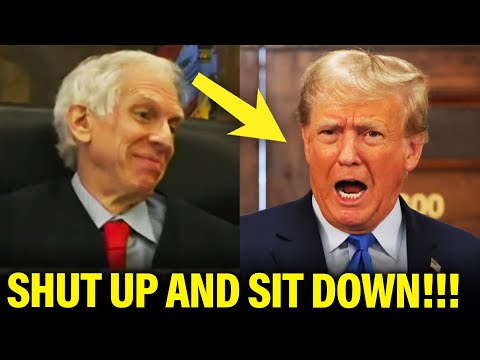 Fed-up Judge YELLS AT TRUMP in Courtroom and SHUTS HIM DOWN