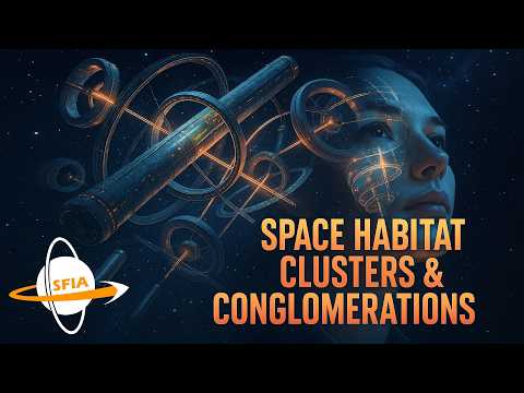 Space Habitat Clusters & Conglomerations