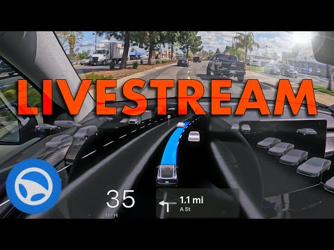 Tesla Full Self-Driving V12 LIVE (Open Requests!)