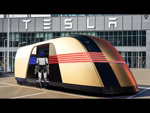 Just Happened! Tesla Robovan’s Insane Features EXPOSED, 20 Seats, Full Autonomous, Next-Gen Tech!