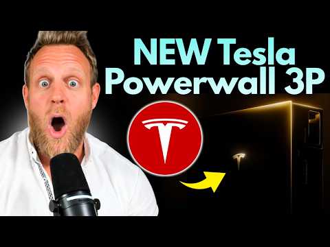 ONE BOX, THREE PHASES: Tesla Just Revealed the NEW Powerwall 3P Battery