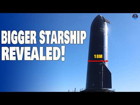Elon Musk Revealed Next-Gen Starship TWICE Bigger than Ever…