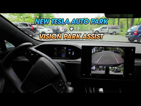 Tesla's New Autopark & Vision Park Assist: Enhanced Parking Precision