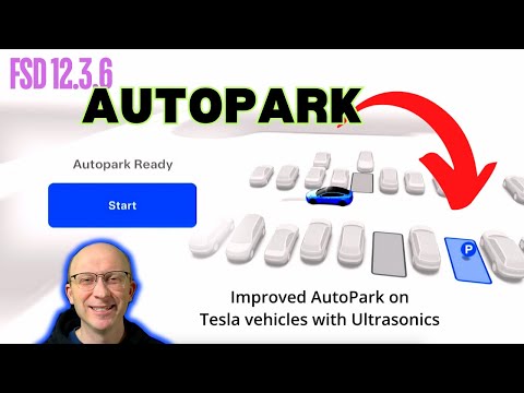 Tesla's FSD 12.3.6 Enhances AutoPark with Ultrasonic Sensors