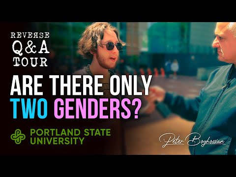 "There Are Only TWO Genders" – Thought Experiment Game with PSU Students #StreetEpistemology