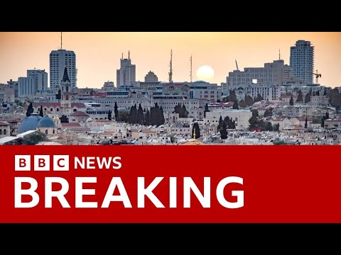 Iran's "mass drone and missile attack" on Israel sparks tensions | BBC News