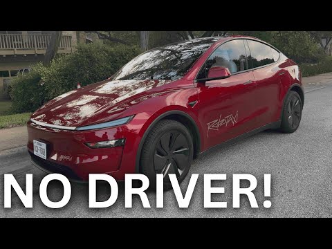 My full Tesla Robotaxi ride today (Raw 4K)