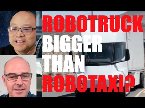 Tesla's Robotrucking Bombshell: Bigger Profits Than Robotaxi? Expert Reveals Trillion $ Opportunity