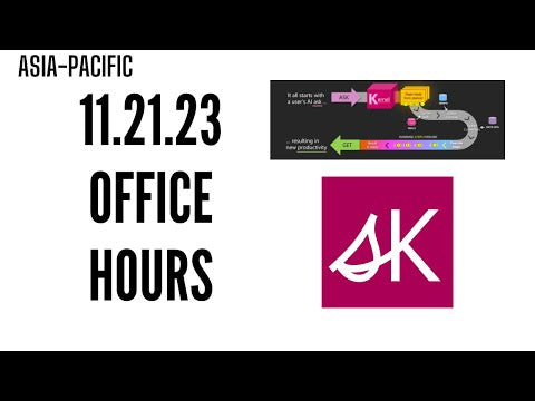 11.21.2023 - Semantic Kernel Office Hours (Asia-Pacific Region)