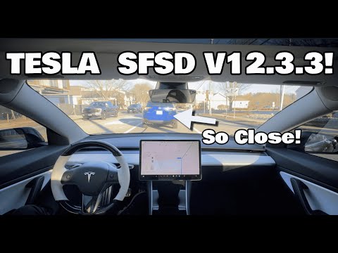 Being DRIVEN with Tesla SUPERVISED FSD V12.3.3