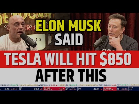 Elon Musk Said Tesla Will Hit $850 After This | TSLA Stock News