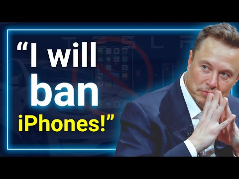 Is a Tesla Phone in the Works? Elon Fights Apple!