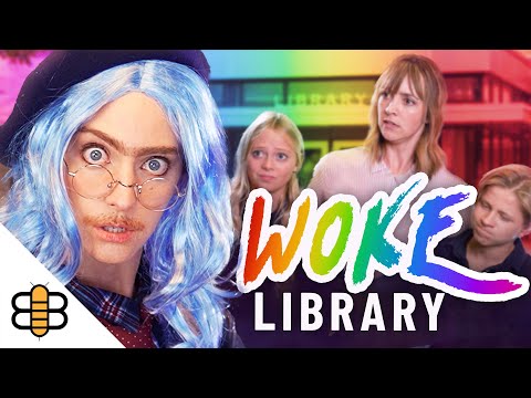 Homeschool Family Visits Woke Library