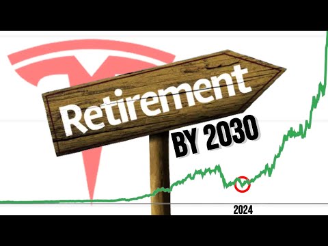 How Many Tesla Shares Needed NOW To Retire By 2030?