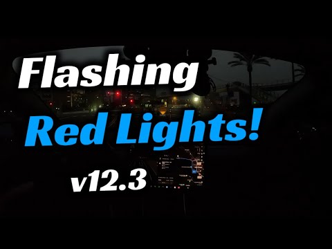 I Tested Tesla's v12.3 FSD Beta Against Flashing Red Lights!