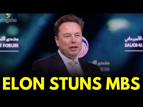 Elon Musk Just Made Huge Announcements in Saudi Arabia