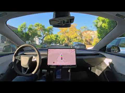 Tesla Self-Driving 14.1.3 in LA Rush Hour Traffic