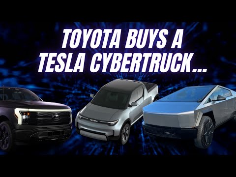 Toyota's engineers excited after they secretly buying a Tesla Cybertruck