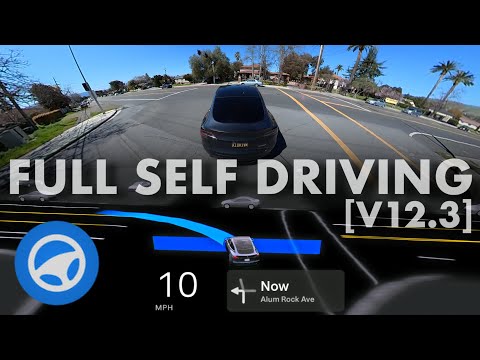 Tesla FSD 12.3 Update: Human-Like Behavior and Traffic Navigation