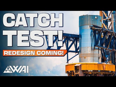 SpaceX Starship Booster Catch Test! Musk Redesigns Starship Launch Mount!