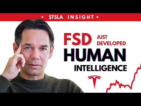 Tesla FSD Just THOUGHT Like a Human — You Need to See This