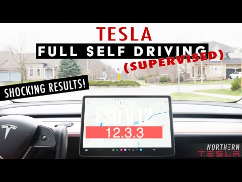 Tesla FSD 12.3.3 Roundabouts | You Won't Believe What Happened