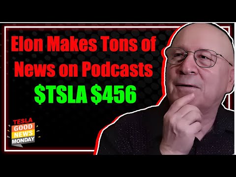 Tesla Up as Elon Goes on Rogan and All-in! 1500 Robotaxis by THIS DATE; 20,000 By This Date