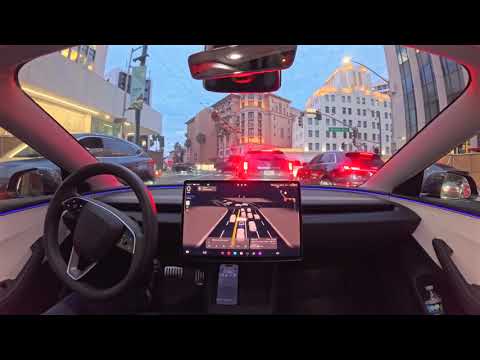 Tesla Self-Driving 14 is finally smooth! First drive with 14.1.7