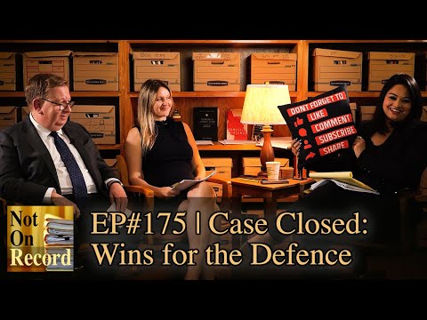 Case Closed: Wins for the Defence