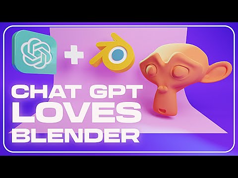 ChatGPT + Blender Is BLOWING my mind!