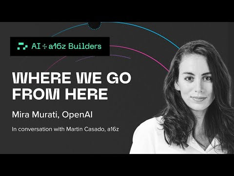 Where We Go From Here with OpenAI's Mira Murati