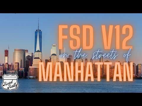 Tesla FSD V12 Navigates NYC Streets with Ease | Manhattan