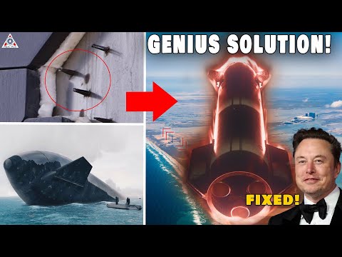 Musk's BIG NEW Solution for Starship Heat Shield Re-entry & Splashdown in Upcoming Launch!