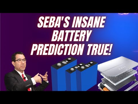 Tony Seba's 2027 battery prediction is about to happen 3 YEARS EARLY!