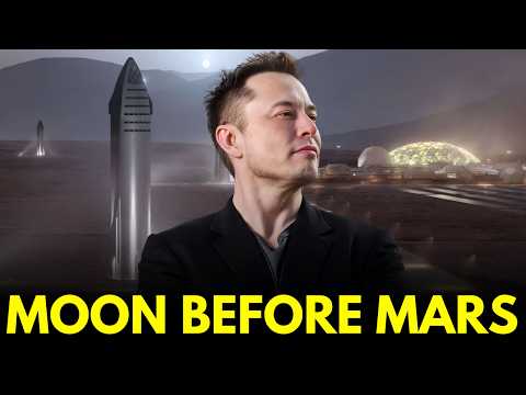 Elon Changed His Mind: Moon Before Mars! Here's Why!