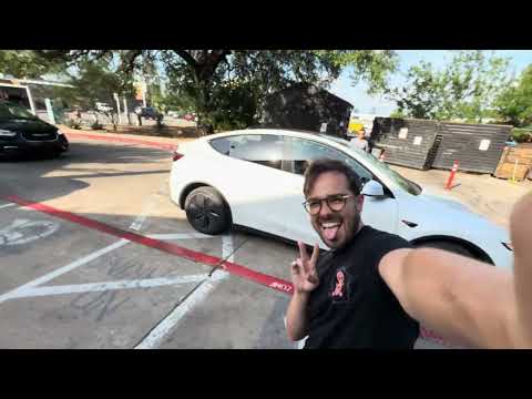 First Tesla Robotaxi Ride 🤠⚡ [RAW FOOTAGE]