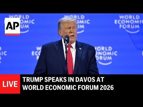 LIVE: Trump speaks at WEF 2026 in Davos (full speech)