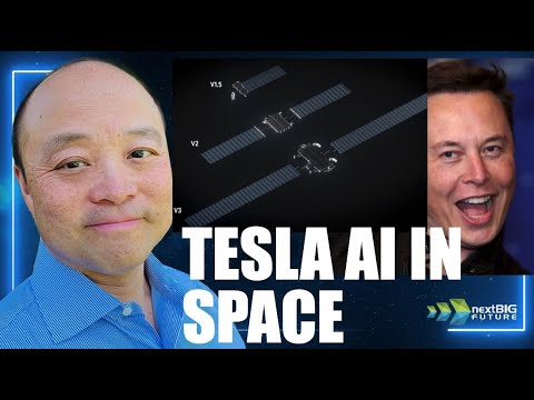 Tesla, Google, Nvidia and Starcloud in a AI Space Race. Tesla Future Chips, SpaceX Starship are Key