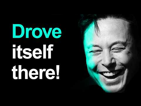 Tesla Delivers ITSELF To Customer From Factory 😳