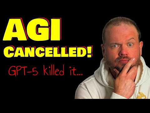 GPT-5 Fails. AGI Cancelled. It's all over...